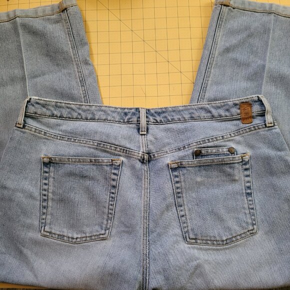 Vintage Tommy Hilfiger Hipster Blue Jean Capris Misses 18 - Picture 4 of 10